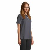 PACIFIC WOMEN - PACIFIC DAMES POLO - L - Muisgrijs