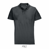 PULSE - PULSE UNISEX POLO - L - Muisgrijs