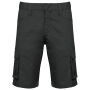 Ecologische heren bermuda met meerdere zakken Dark Grey 5XL