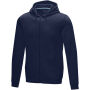 Ruby heren biologische gerecyclede hoodie met volledige rits - Navy - 2XL
