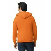 Gildan Sweater Hooded Full Zip HeavyBlend for him 21 safety orange 3XL