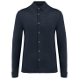 Linnen herenoverhemd Navy Blue 3XL