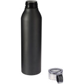 Grom 650 ml aluminium sportfles - Zwart