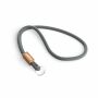 Polyester koord-keycord met bamboe plaatje