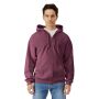 Gildan Sweater Hooded Full Zip Softstyle 83 Maroon-2XL