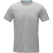 Balfour biologisch heren t-shirt met korte mouwen - Grijs gemeleerd - 3XL
