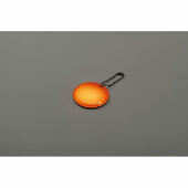 GRIN - Ronde reflecterende hanger - Neon Oranje