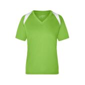 lime-green/white