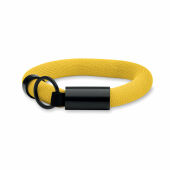POLLY - Drijvende sleutelhanger polsband - Geel