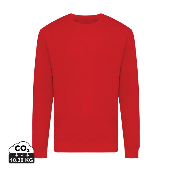 Iqoniq Zion gerecycled katoen sweater, rood (XS)