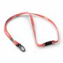 Polyester tubulaire keycord met metalen klem