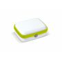 Broodtrommel Fresh 1000ml - Wit / Lichtgroen