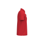 Ecologische herenpolo in piquétricot Poppy Red XXL