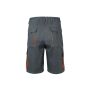 TWO-TONE MULTI-POCKET BERMUDA SHORTS, GREY/ORANGE, 56, VELILLA