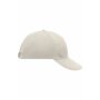 6 Panel Cap Laminated light grey one size