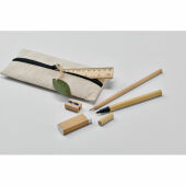 JUCOSET - Schrijfwaren set - Zwart