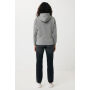 IQONIQ Rila lichtgewicht gerecycled katoen hoodie, light heather anthracite (XXXL)