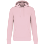 Ecologische kindersweater met capuchon Pale Pink 12/14 jaar