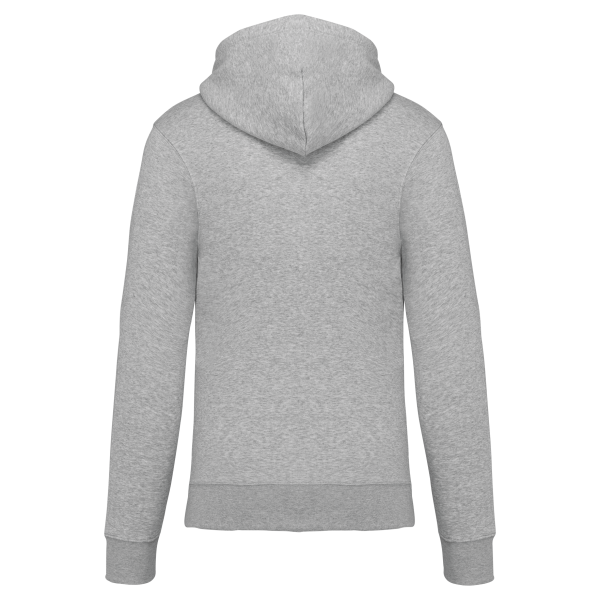 Ecologische herensweater met capuchon en ritssluiting Oxford Grey XL Ecologische herensweater met capuchon en ritssluiting Oxford Grey XL