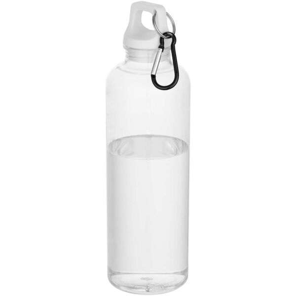 Oregon 750 ml waterfles van RCS-gecertificeerd gerecycled plastic met karabijnhaak Oregon 750 ml waterfles van RCS-gecertificeerd gerecycled plastic met karabijnhaak