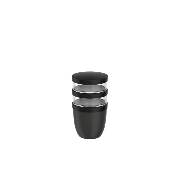 Mepal Ellipse 3 delige 500 ml + 2 x 200 ml geïsoleerde lunchpot - Zwart Mepal Ellipse 3 delige 500 ml + 2 x 200 ml geïsoleerde lunchpot - Zwart