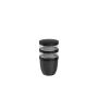 Mepal Ellipse 3 delige 500 ml + 2 x 200 ml geïsoleerde lunchpot - Zwart