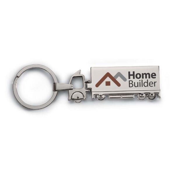 TRUCKY - Metalen sleutelhanger