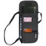 Ross GRS recycled smart travel pouch - Heather Charcoal