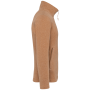 Microfleece met rits heren Camel Heather 4XL