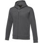 Nubia gebreid performance heren jas met volledige rits - Storm grey - 2XL