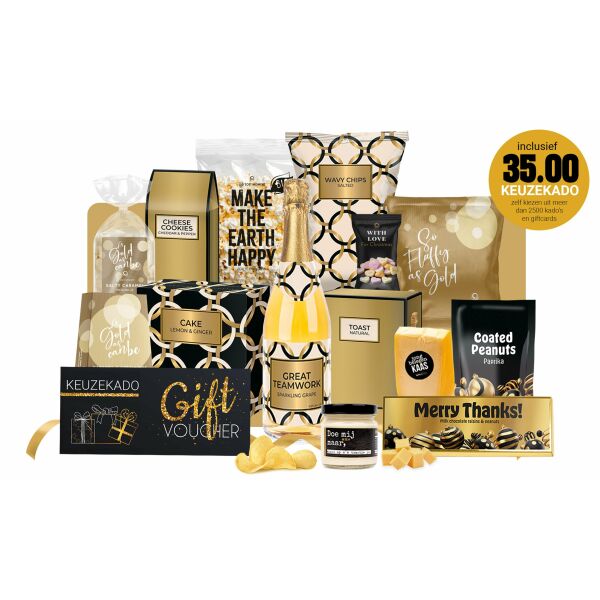 Goud Gerand + Keuzekado 35 Goud Gerand + Keuzekado 35