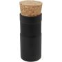 Hey Pots tuin voor op het bureau met kruidenmix, set van drie - Zwart