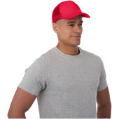 Trucker 5 panel cap - Rood/Rood