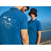 Iqoniq Yosemite gerecycled katoen pique polo, royal blue (XXS)