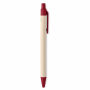MITO PEN - Gerecycled papier/ PLA balpen - Rood