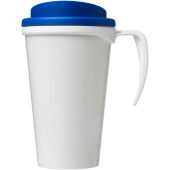 Brite Americano® grande 350 ml geïsoleerde beker - Wit/Middenblauw
