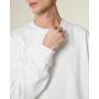 Radder 2.0 - Het unisex oversized crewneck sweatshirt - White (XXS)
