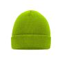 Knitted Cap lime-green