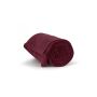 Plaid van fleece Wine one size
