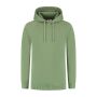 L&S Heavy Sweater Hooded Raglan for him Army Green-2XL