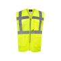 COMFORT EXECUTIVE VEST "HAMBURG, YELLOW, 4XL, KORNTEX
