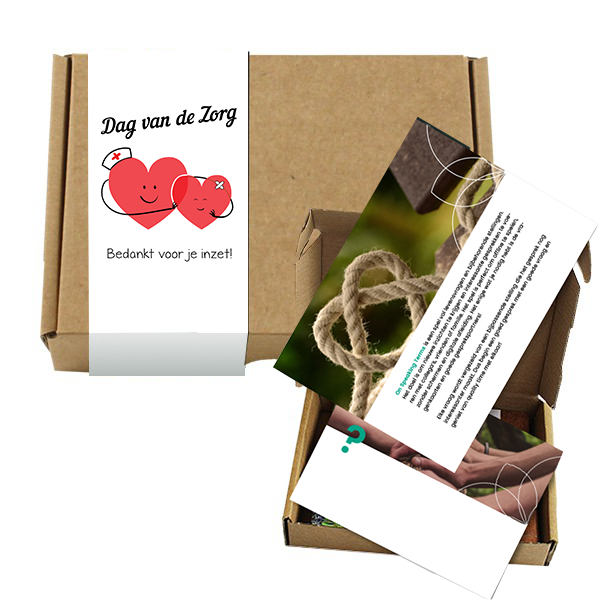 Cadeautje zorgmedewerkers | Kletskaarten voor een goed gesprek | Dag van de zorg cadeautje Cadeautje zorgmedewerkers | Kletskaarten voor een goed gesprek | Dag van de zorg cadeautje