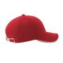 PILOT PIPING SANDWICH-S, RED, One size, ATLANTIS HEADWEAR