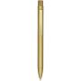 Beatriz balpen van gerecycled messing (zwarte inkt) - Goud