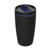 dark blue, black
