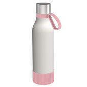 lichtmagenta, roze, zilver, wit