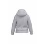 Kinder sweater met capuchon oxford grey 10-12 Y (140-152) Kinder sweater met capuchon oxford grey 10-12 Y (140-152)