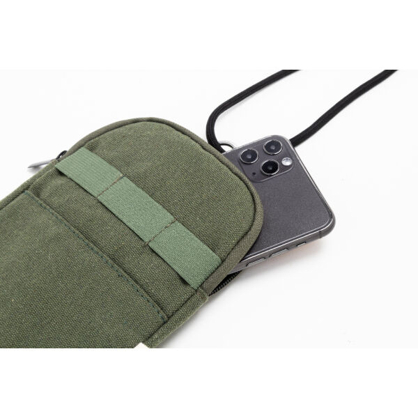 CanvaFon - gerecycled canvas crossbody mobiele tas CanvaFon - gerecycled canvas crossbody mobiele tas