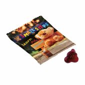 Vruchtengummies in veel standaard vormen, Wit, Fietser Vruchtengummies in veel standaard vormen, Wit, Fietser