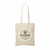 ShoppyBag 180 g/m² oeko-tex katoen lange hengsels winkeltas 42 x 38 cm